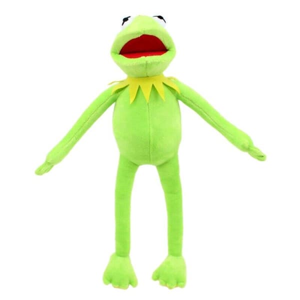 Kermit the Frog Handdocka fylld mjuk plyschdocka leksak Julklappar för barn 40cm Full Body #2