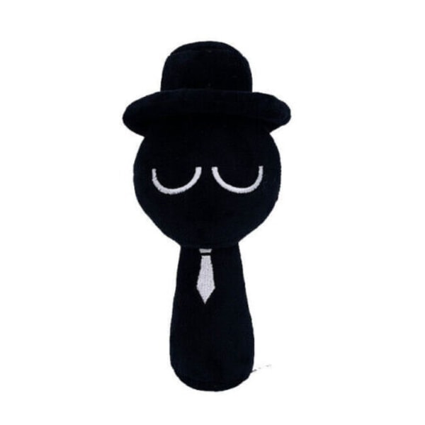 Sprunki Plyschleksak 20cm Simon Oren Winda Sprunki Karaktär Docka Plyschleksak Present Black Hat
