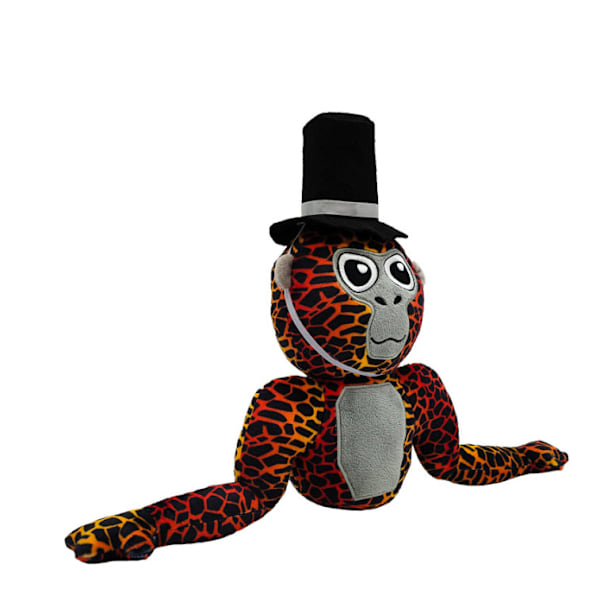 Spel Periferi Figur Gorilla Plyschleksak 28cm Svart Gorilla (Leopardtryck) mjuk