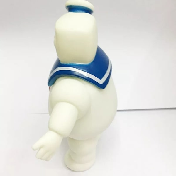 Marshmallow Ghostbusters Man Slimer Grön Ghost Action Figur Presentleksaker Docka White