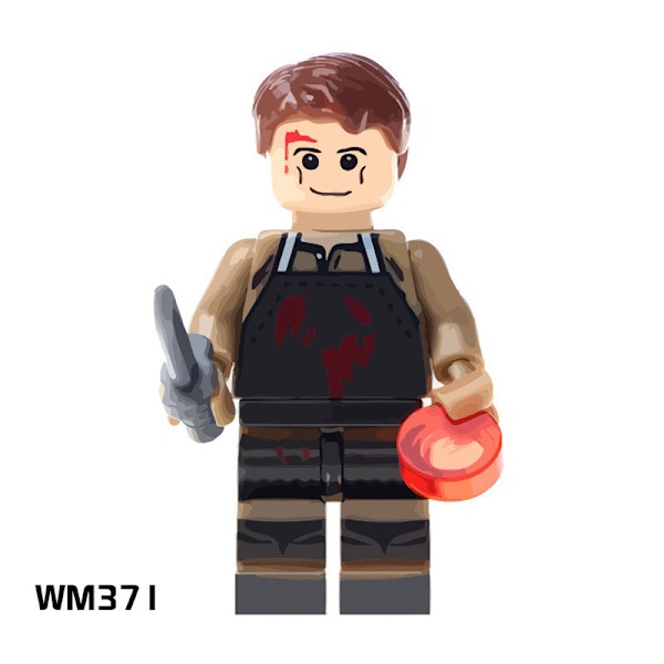 Mini Actionfigur Skräck Dexter Specialtryckt TV-serie quan 4pcs