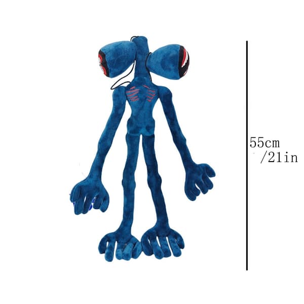 55cm Siren Head Actionfigur Mjuk Leksak Barn Plyschdocka Fyllda Mjuka Leksaker Gåvor Blue