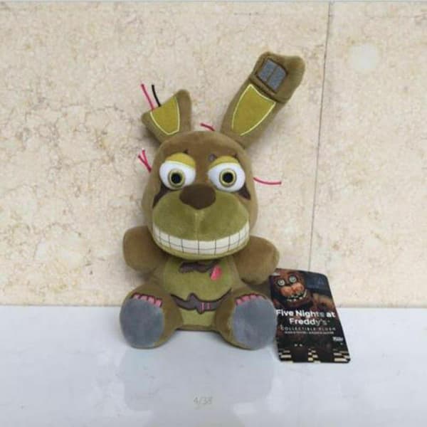 FNAF Spring Trap Docka Five Nights at Freddy's Plyschleksak För Barn Julklapp Mjuk
