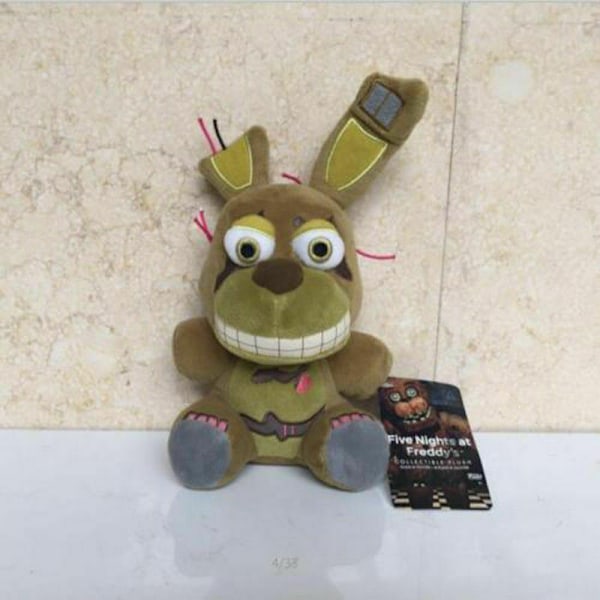 FNAF Spring Trap Plyschdocka Five Nights at Freddy's Mjuk Leksak Barn Vuxna Gåva
