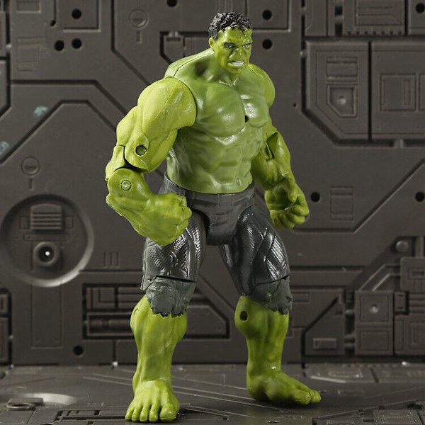 7" Marvel Avengers Super Hero Hulk Thanos PVC Play Toy Action Figure Model Present Hulk