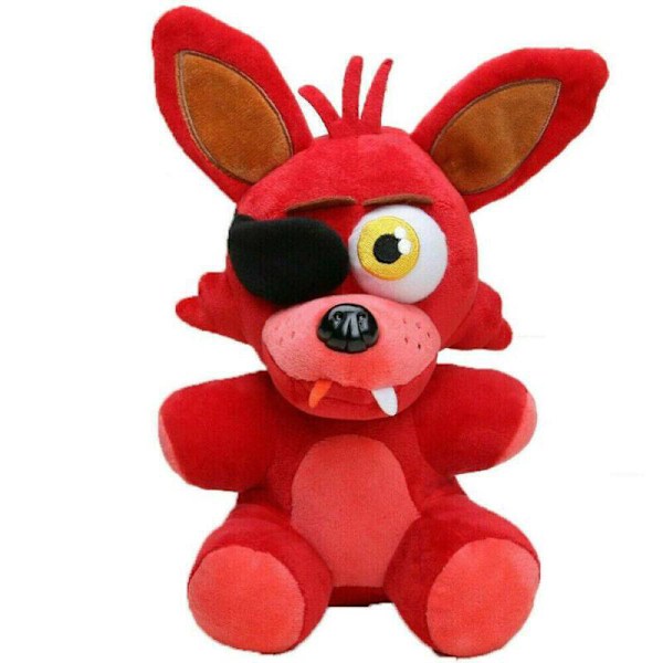 FNAF Plysch Five Nights at Freddy's Sanshee Röd Foxy Mjuk Plyschleksak Pojkpresenter Leksaker
