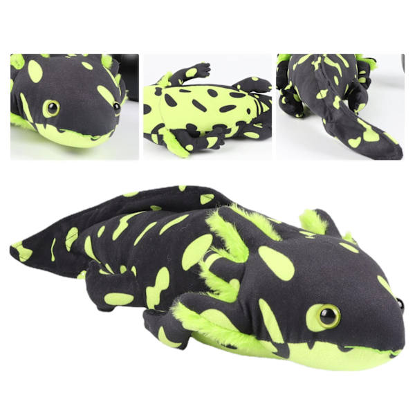 Axolotl Salamander Gosedjur Plyschleksak Mjuk Gosedjur Axolotl kudde