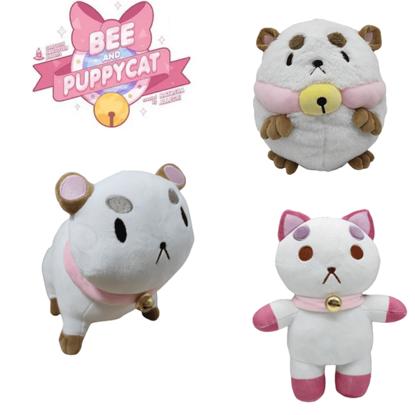 Bee and PuppyCat Plyschleksak Docka Bell Kitten Mjukt Gosedjur Julklappar