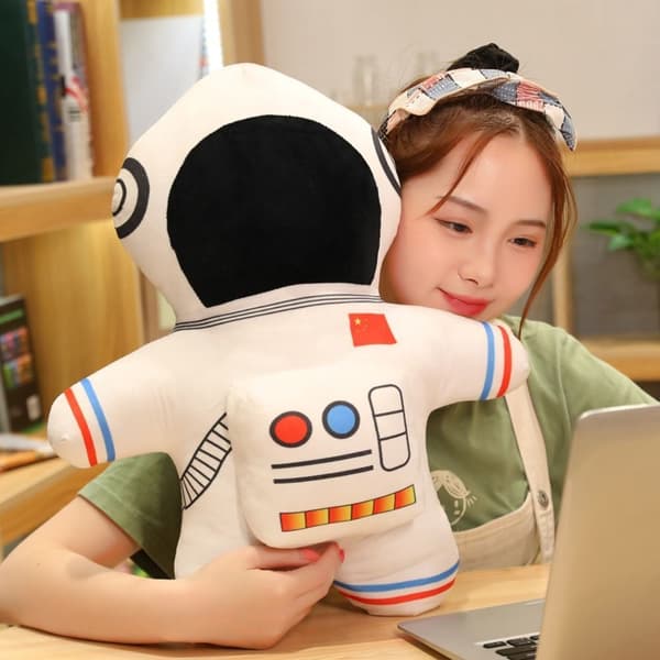 Ny Plysch Astronaut Rymdskeppsleksak Fylld Mjuk Docka Tecknad Kudde Barnleksaker- 40cm--Astronaut Style