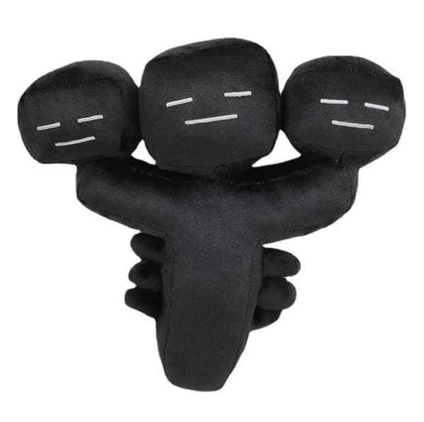 Minecraft plyschleksaker fyllda djurdockor mjuka plyschleksaker Black Wither 25cm