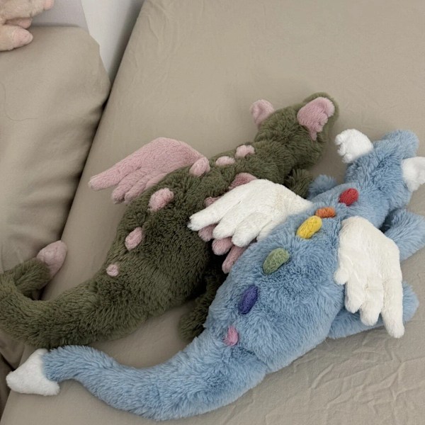 JellyCat Jätte 50cm Matcha Drake Mytisk Plyschleksak BNWT mjuk