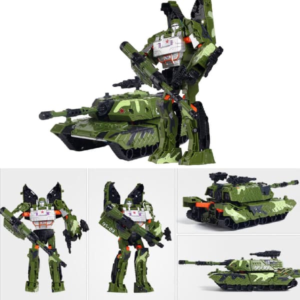 Transformator Megatank Robotar Lastbil Bil Action Figur Barnleksaker Optimus Prime