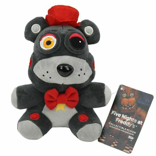 FNAF plyschar fem nätter på Freddy's Plush Doll Toy Gray Bear 18cm