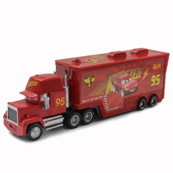Disney Pixar Bilar Och Plan Lot Blixten 1:55 Diecast Modell Leksaker Gåva Lös Bil Truck-95 Rusteze McQueen