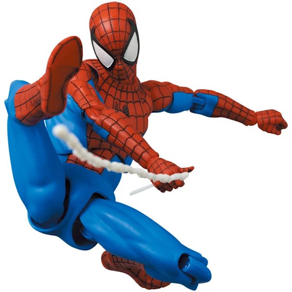 MAFEX No.185 Amazing Spider-Man Klassisk Kostym Ver 6" Actionfigur Samlarobjekt