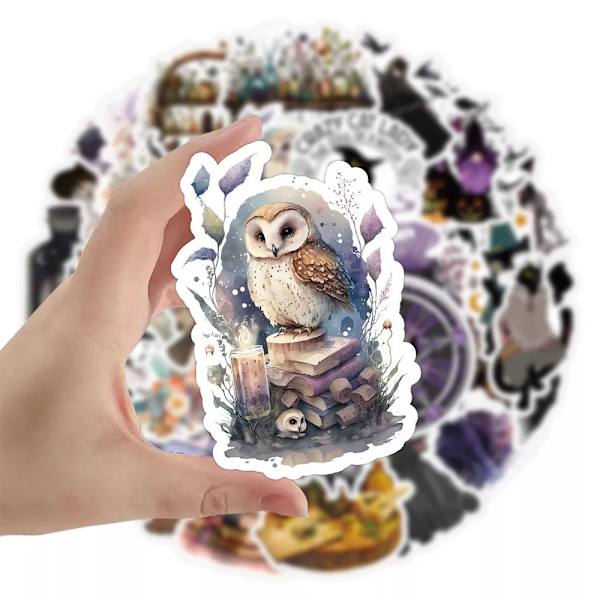 50X Magic World Theme Harry Potter Owl Witch Waterproof Hydro Flasks Stickers