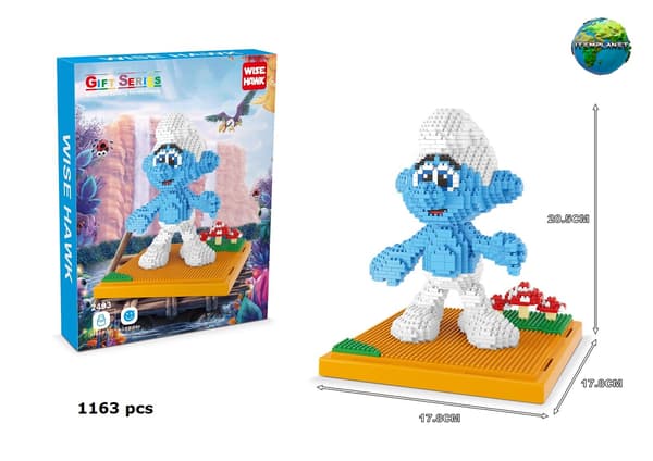 Actionfigurer Nano Mikro Byggklossar Samling Pedagogisk DIY Leksak Gåva Thousand Sunny