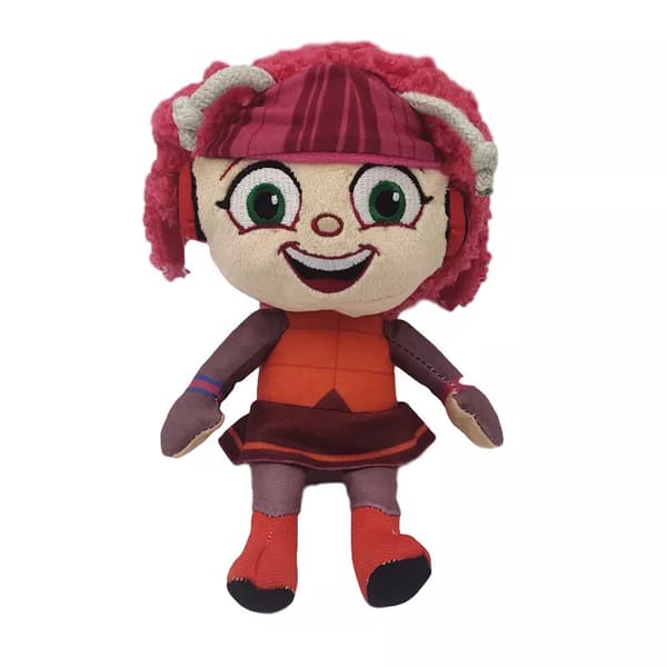 Plysch Beat Bugs Toy Seriefigurer Fyllda docka Barn Barn Present åtfölja Red 21cm/8.3in