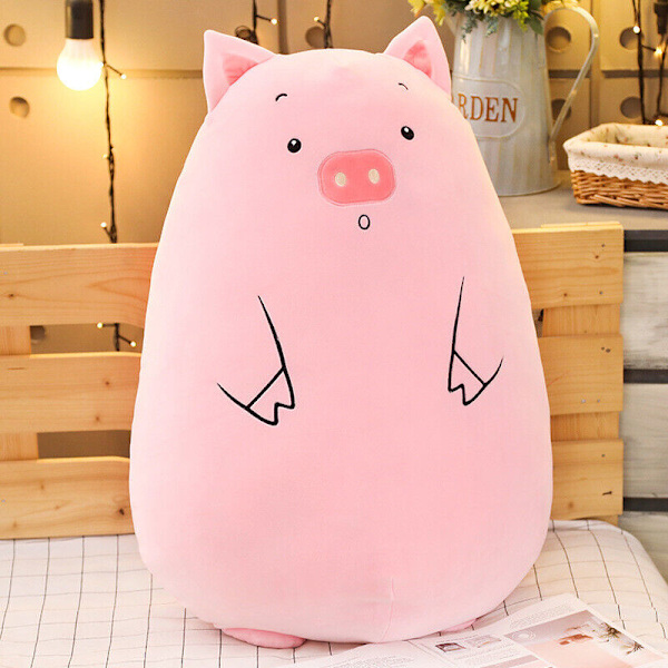 Squishmallows Plyschleksak Kawaii Animal Unicorm Dinosaur Bear Mjuk Stor julklapp Pig 50CM