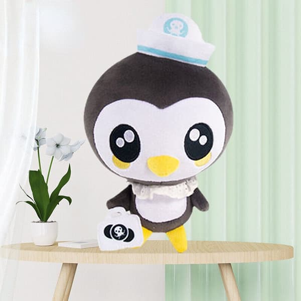 Nya Octonauts Besättning Kapten Barnacles Peso Plyschdocka Gosedjur Leksaker Barn Presenter 16-30cm 16cm Vegimal Tunip