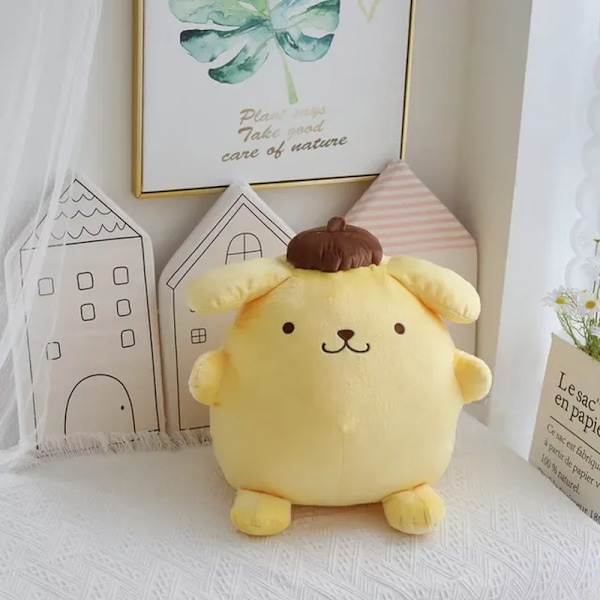 40-50 cm Pompompurin fyllda plyschleksaker Stor storlek Härlig kudde Present Barn Super A 50Cm