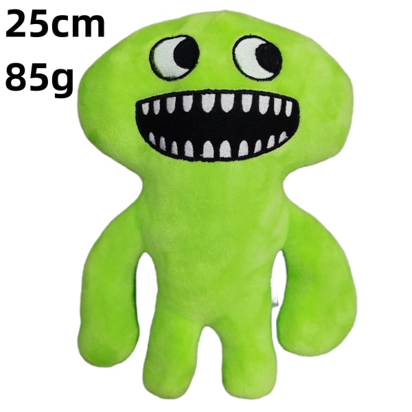 Roligt spel Fyllda plyschdockor för leksakspresenter Flat style green chubby