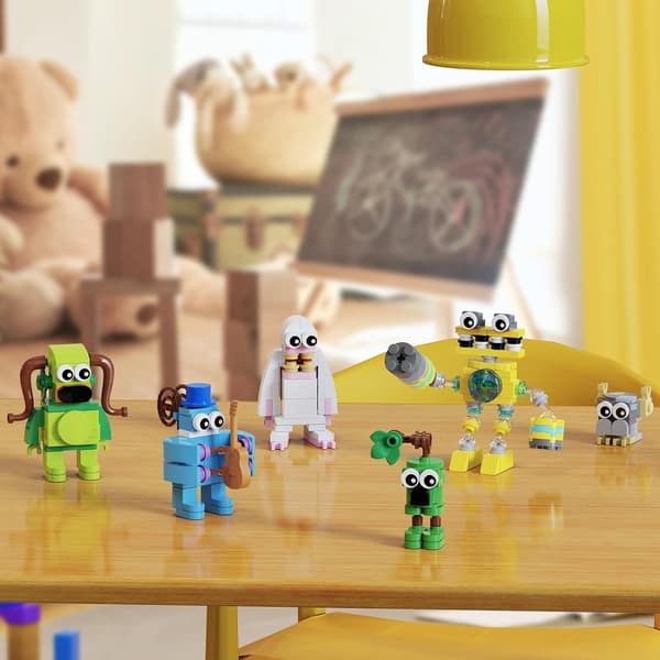 6 st My Singing Monsters Byggklossar Set Monster Action Figur Barn Presenter Leksak