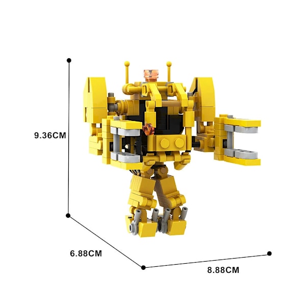 MOC 172 Delar Aliens Power Loader Byggklossar Samlarrobotar Modell Tegelstenar