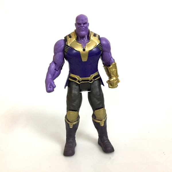 7" Marvel Avengers Super Hero Hulk Thanos PVC Play Toy Action Figure Model Present Hulk & Thanos