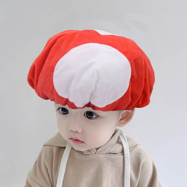 Mario And Super Mario Bros Lovers måste ha Cosplay Mushroom Hat Plyschleksaksdocka Red