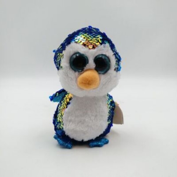 ty Flippables Mjukdocka Beanie Boos Gosedjur Anima Plysch Flicka Present Ty Modeleksak Flippables Penguin