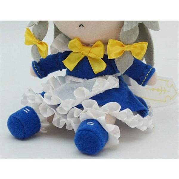 Nytt 20 cm Touhou Project Fumo Izayoi Sakuya Plyschdocka fylld leksak tecknad present