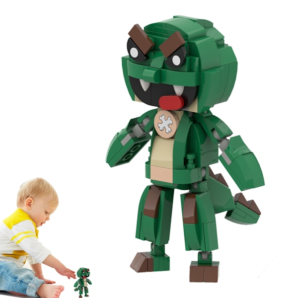Poppy Playtime Kapitel 4 Pianosaurus Doey Yarnaby Spelfigur Byggklossar I