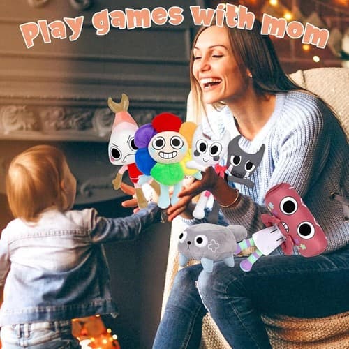1-5 st Dandy s World Plysch Set Pebble Vee Shelly Astro Plyschleksaker för Barnpresent 2 Pcs