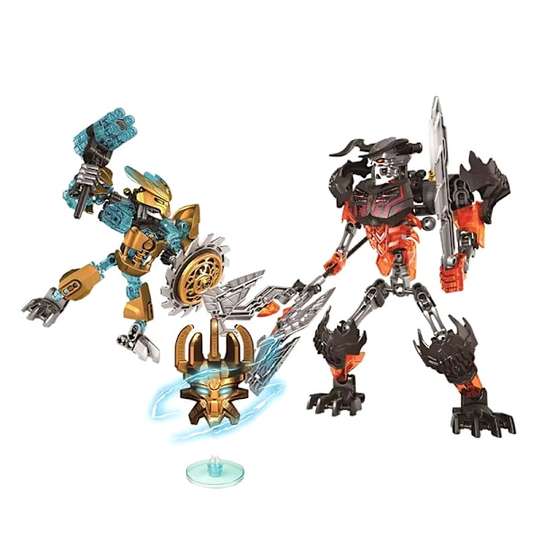 Hero Factory Star Warrior Bionicle Byggklossar Mech Modell för Barn Skull Grinder No Original Box