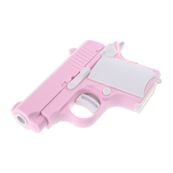 Stress relief Fidgets Toy Guns Lekfull underhållning Leksak Praktisk skämt rekvisita Pink