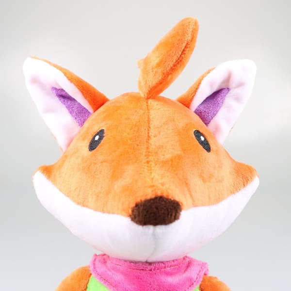 Kawaii Tunika Modig Räv Gosedjur Söt Och Tecknad Fylld Med Hög kvalitet
