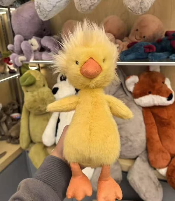 Jellycat Dorit Ankunge 23cm Mjuk Plysch Kramgo Barnkammarpresent Leksak för Bebis