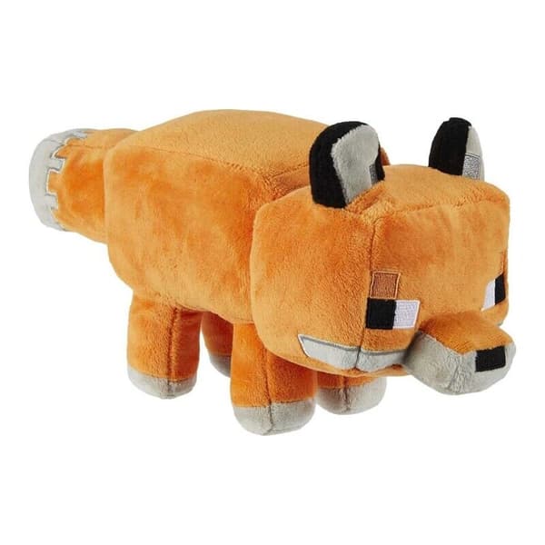 45cm Minecraft Mjukdjur Räv Gosedjur Docka MC Plyschleksak Present Barn Pojke Räv