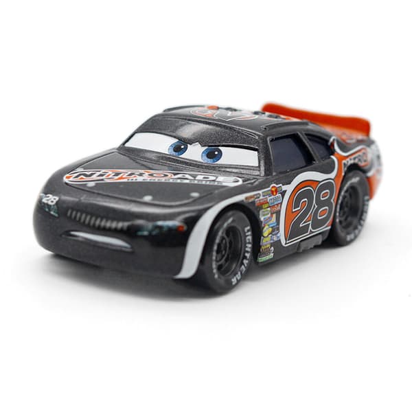 Disney Pixar Bilar Och Plan Lot Blixten 1:55 Diecast Modell Leksaker Gåva Lös Bil NO.28-Nitroade