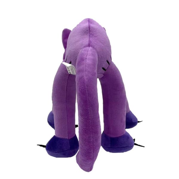 47cm Mutant Lila Katt Plysch Mjukdocka Skräckleende Barnpresent Leksak