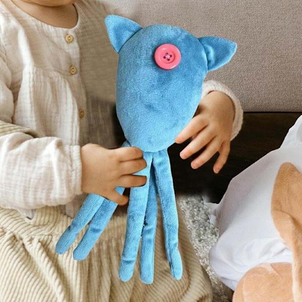 Premium Coraline Bläckfisk Plyschdocka Med Unik Karaktärsdesign För Mysig Gosleksak mjuk Octopus