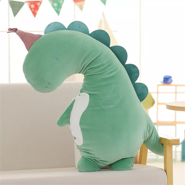 Björn Krokodil Sjöfågel Dinosaurie Enhörning Djur Plyschleksak Uppstoppad Piloow barn gif Dinosaur 40cm/15.75in