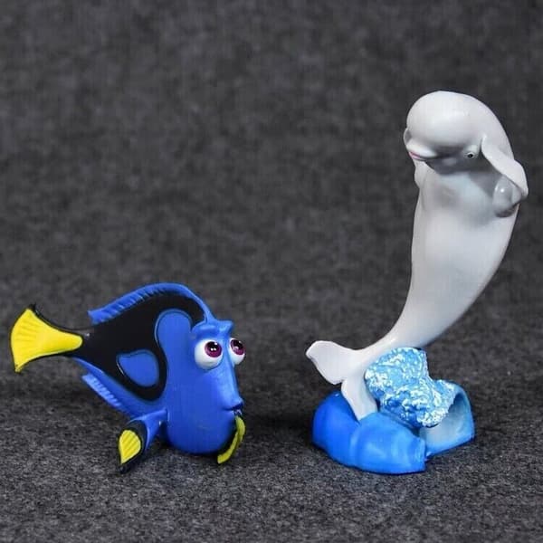 Hitta nemofigurer Cake Toppers leksaker Barn Födelsedagsdekoration dory