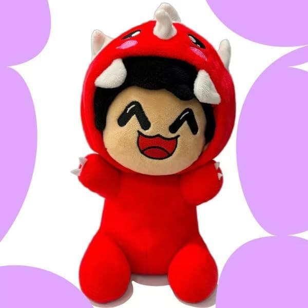 Omz Plysch, Mjukt Gosedjur Kudde Figur Docka, Spelare Plyschleksak Present B One Size