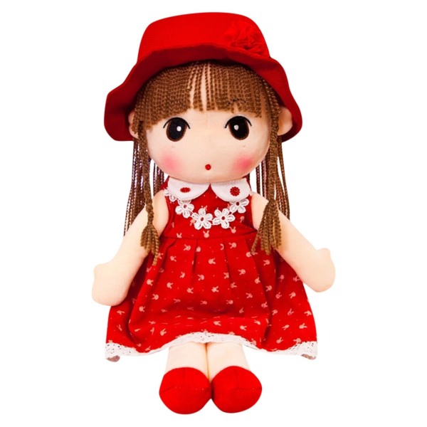 Little Daisy Fei Er Girl Cloth Doll Blomma Fairy Doll Doll Little Girl Princess^