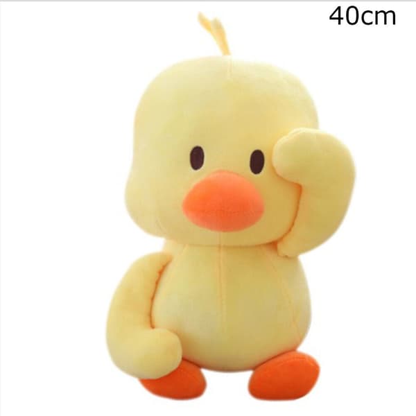 Barn Lugnande Toy Doll stoppade leksaker Liten gul anka plysch 40CM