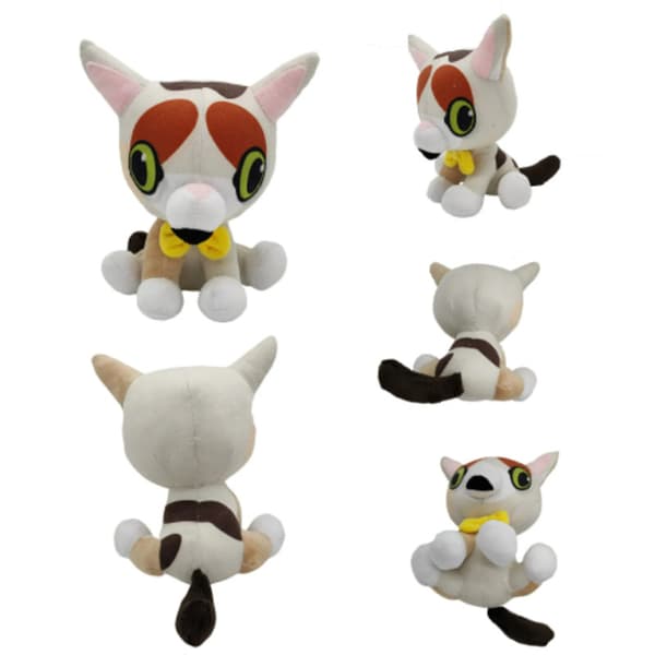 20CM Supermjuk Kort Plysch Mjälte Katten Gosedjur för Barn Present-