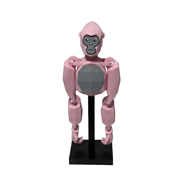 Gorilla Tag VR-spelleksak Tillverkad i Flexi / Ledad / Flexy (12,4 cm) Pink