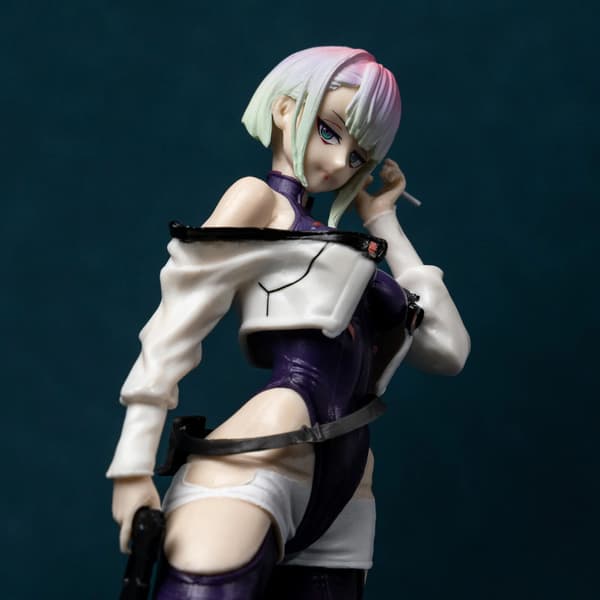 Figur Cyberpunk Edgerunners Anime Rebecca David Martinez Lucy Modell Leksak Samlarobjekt A no box